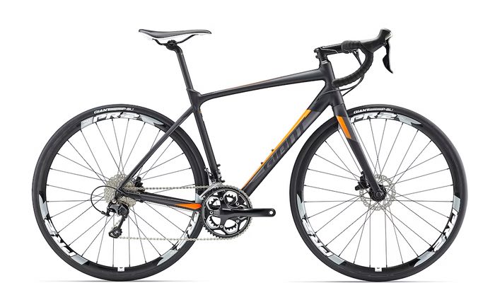 This image showcases a black Contend roadbike from Hanging Lake Adventure Co-op and Glenwood Canyon Bikes.