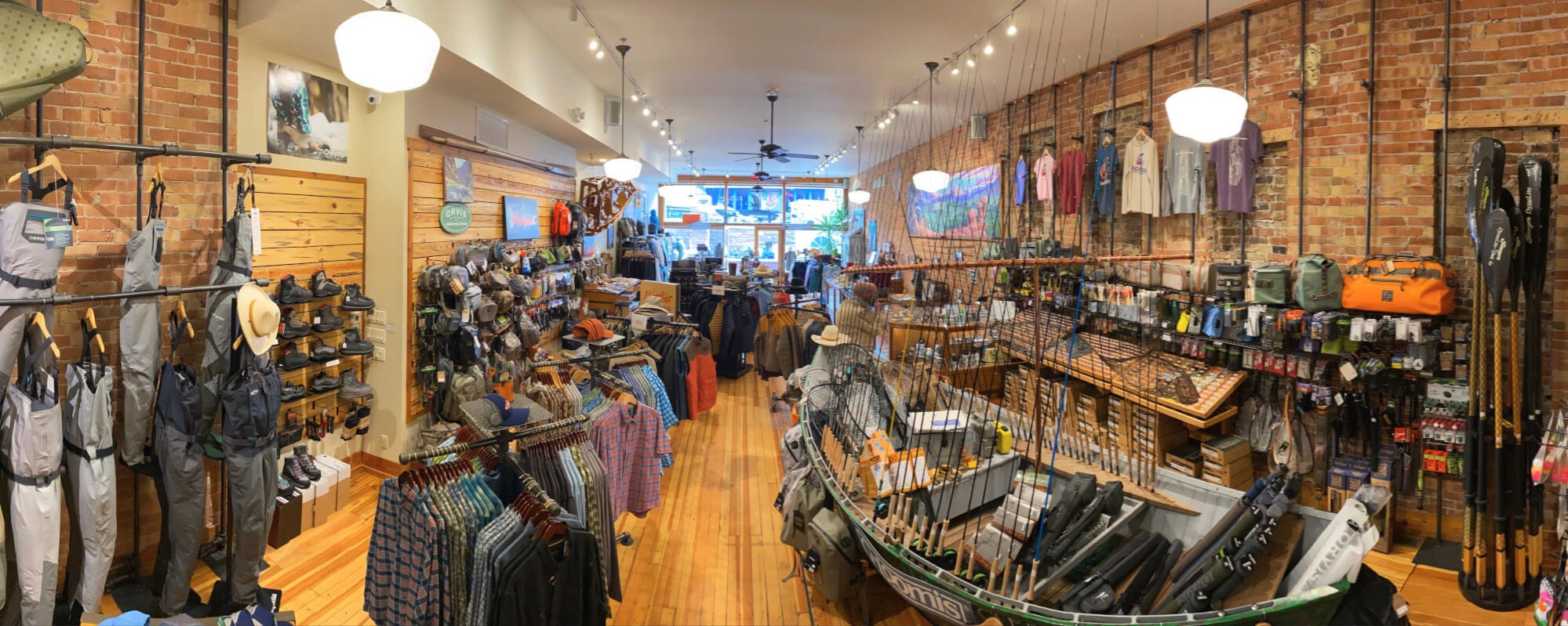 Step inside the world of Hooker Flyfishing with this intriguing photo, providing a glimpse into the inviting ambiance of their shop in Glenwood Springs, CO. Immerse yourself in the world of angling as you explore the array of flyfishing gear and expertise within the walls of Hooker Flyfishing. This image captures the essence of a haven for fishing enthusiasts and showcases the inviting atmosphere of the shop.